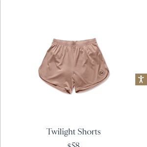 Tracksmith twilight shorts